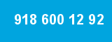 918 600 12 92